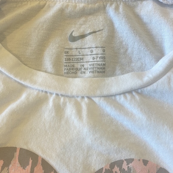 Nike Girls' Long Sleeve Leopard Top and Legging Set Sz. 6X - Picture 3 of 6